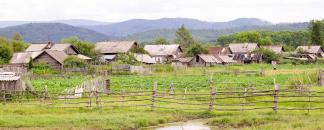 Russian village